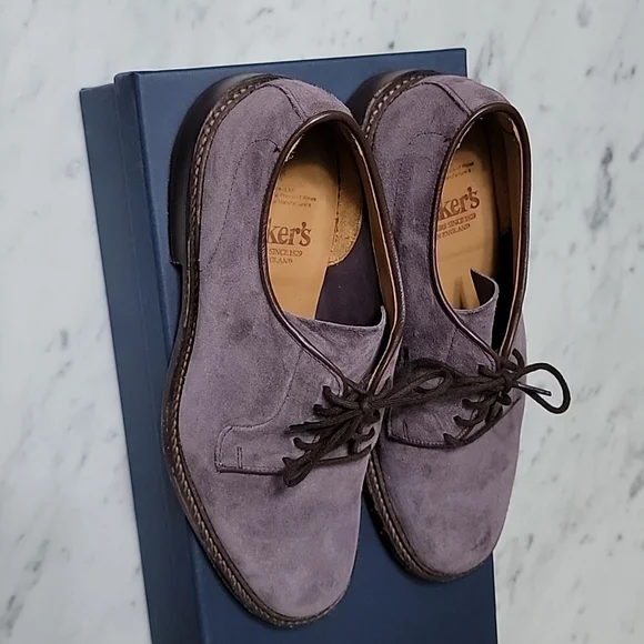 Tricker's | Shoes | Trickers Robert Purple Suede | Poshmark